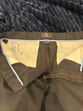 Dockers Men's Black Straight Fit Pants 36x32